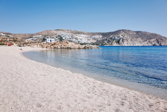 Agrari beach Mykonos