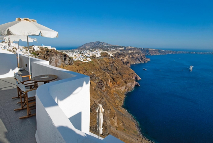 Santorini: la Caldera