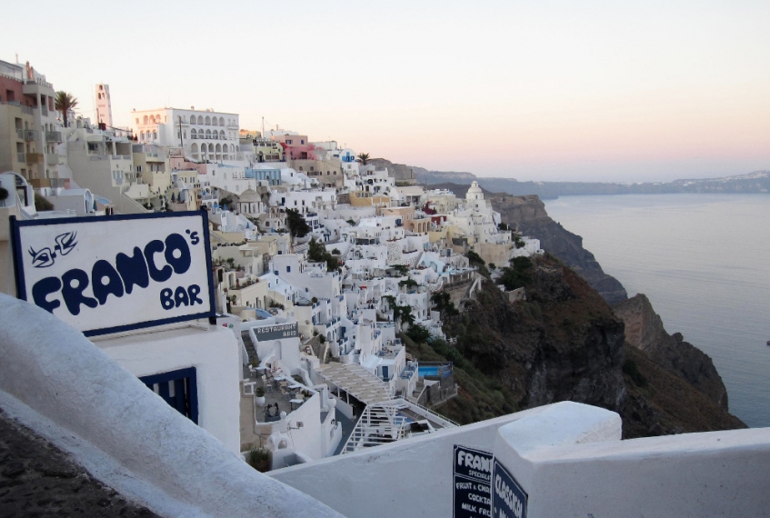 Franco's Bar di Santorini