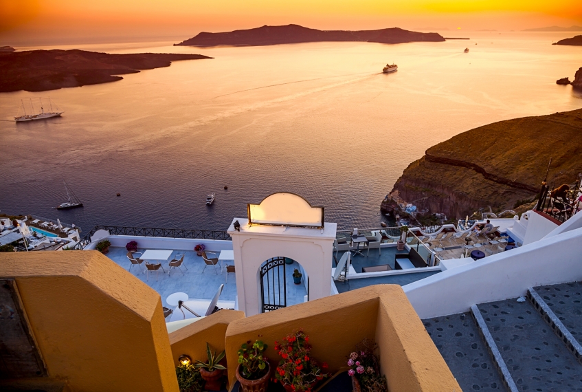 Volo Napoli Santorini