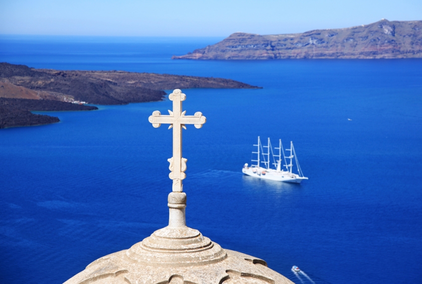 Santorini le incantevoli chiese