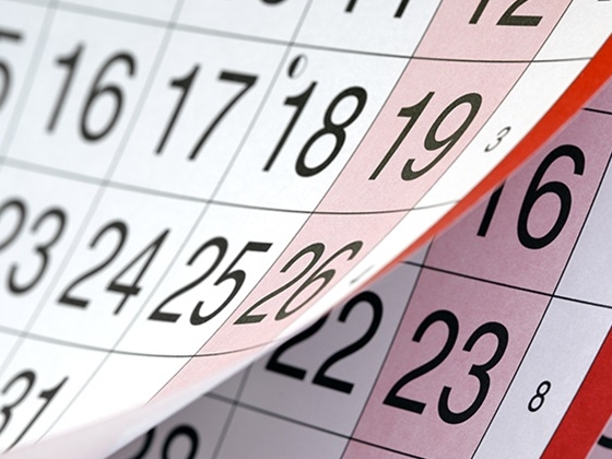 vacanza a Zante calendario